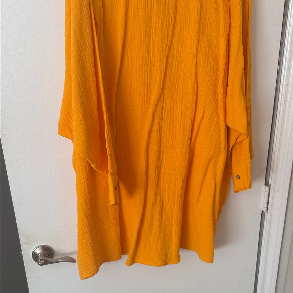 ASOS Curve Yellow Midi Dress - Picture 9 of 9